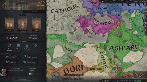 Screenshots Crusader Kings 3 - Tình yêu, chiến tranh và sự hận thù | Game nhập vai