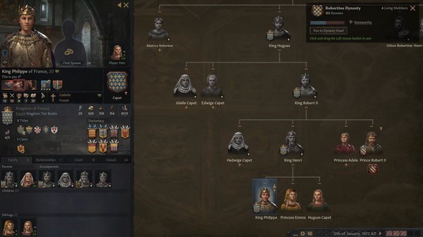 Screenshots Crusader Kings 3 - Tình yêu, chiến tranh và sự hận thù | Game nhập vai