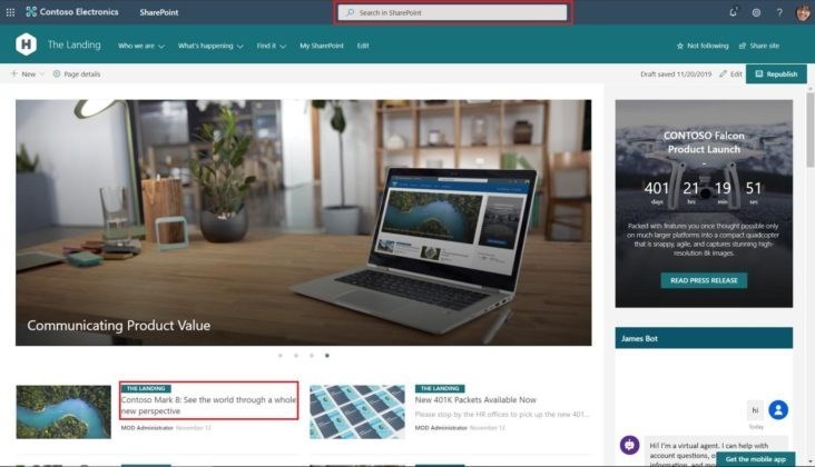 Screenshots Microsoft SharePoint: Phần mềm cộng tác và quản lý tài liệu