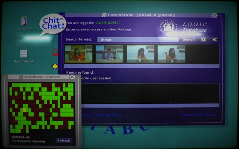 Screenshots Tải Her Story - Truy tìm kẻ sát nhân bí ẩn | Game trinh thám