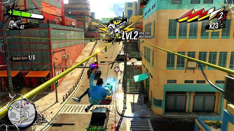 Screenshots Tải Sunset Overdrive - Biến ngày tận thế thành sân chơi của riêng bạn