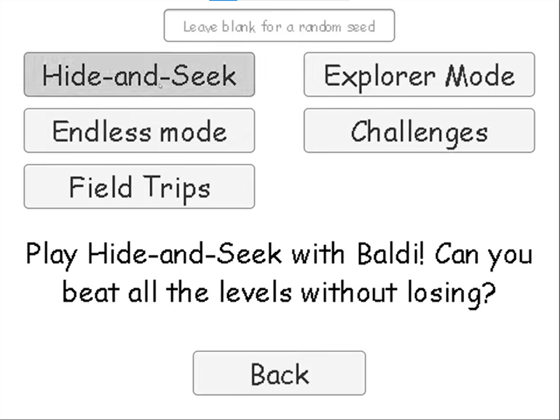 Screenshots Tải Baldi's Basics Plus - Khi trường học là nỗi ám ảnh