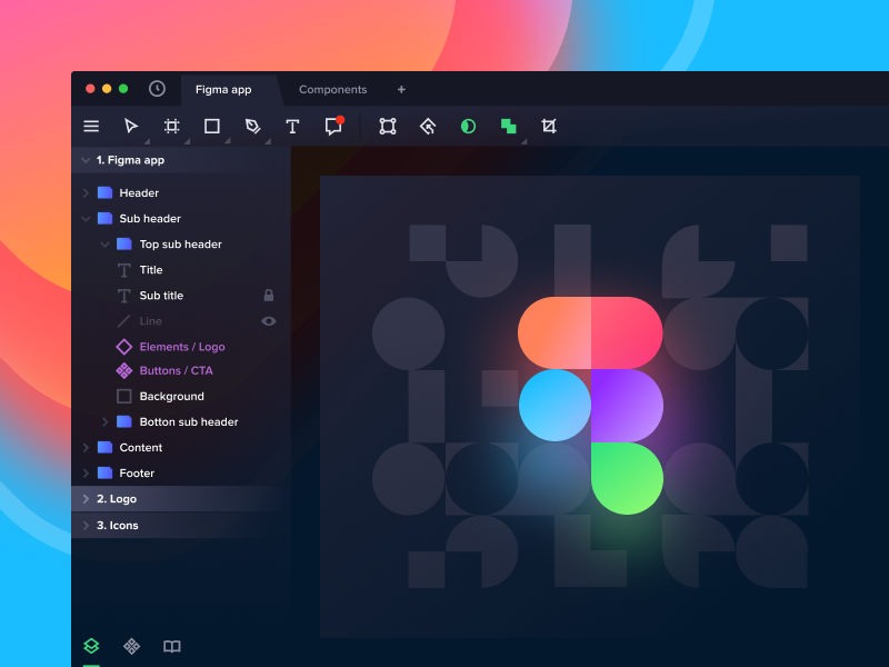 Screenshots Figma - Phần mềm Design trên nền tảng đám mây