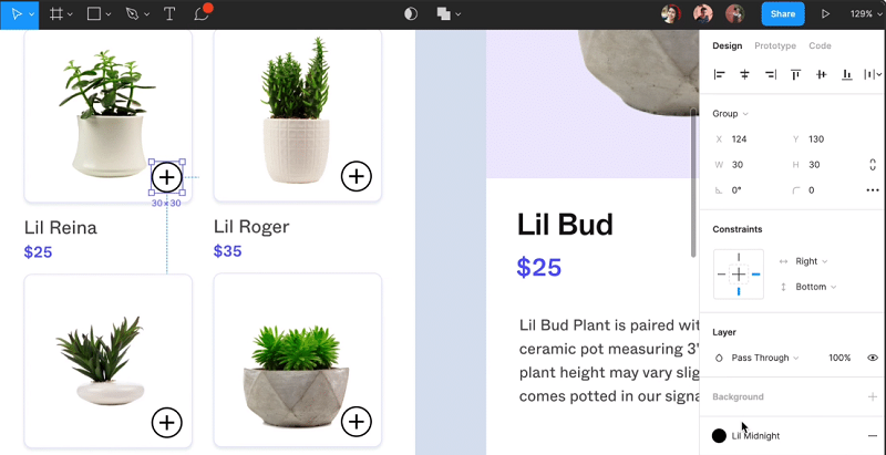 Screenshots Figma - Phần mềm Design trên nền tảng đám mây