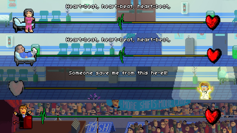 Screenshots Tải Rhythm Doctor - Khi bác sĩ chữa bệnh bằng nhịp điệu