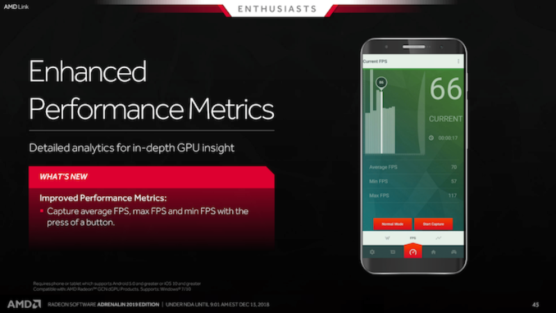 Screenshots AMD Link - Công cụ quản lý PC trên điện thoại của AMD