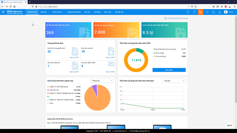 Screenshots Tải app MeInvoice: Ứng dụng hóa đơn điện tử cho doanh nghiệp