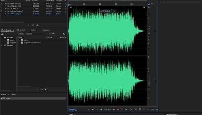 Screenshots Adobe Audition: Phần mềm chỉnh sửa, xử lý âm thanh chuyên nghiệp