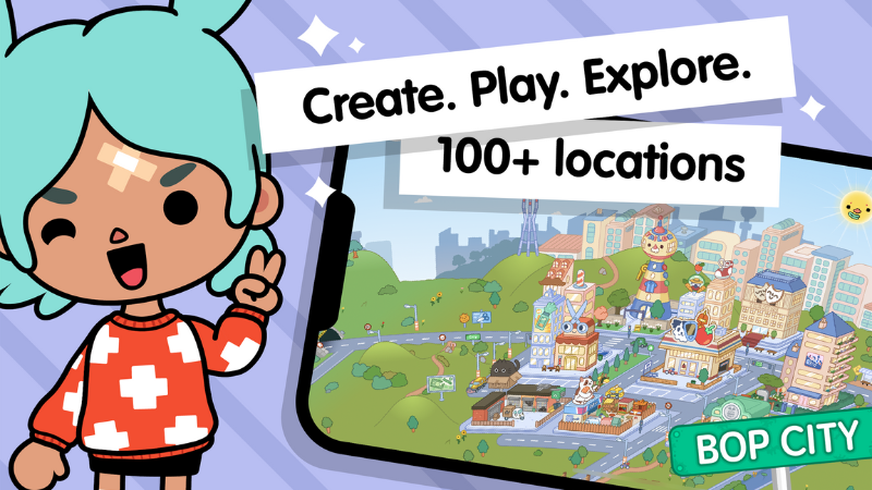 Chụp màn hình Download Toca Life World - Game giải trí phong cách hoạt hình