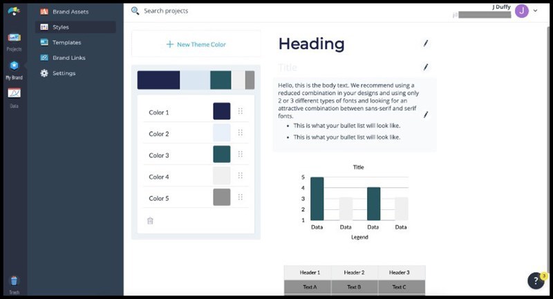Screenshots Visme - Công cụ thiết kế Infographic và bài thuyết trình chuyên nghiệp