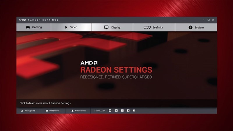 Screenshots AMD Catalyst Control Center - Driver tối ưu hiệu suất cho GPU AMD
