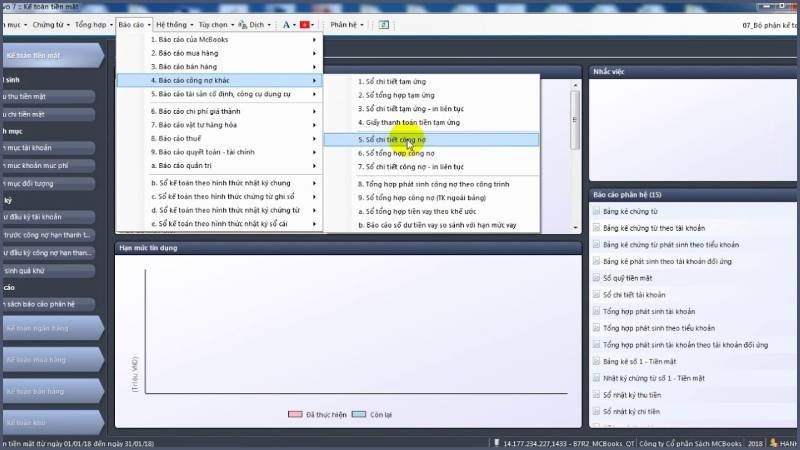Screenshots Bravo - Phần mềm quản trị tổng thể cho doanh nghiệp
