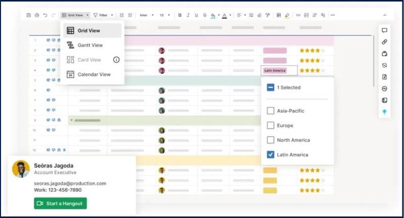 Screenshots Smartsheet - Phần mềm làm việc, quản lý dự án hiện đại, thông minh