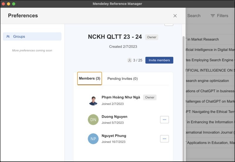 Screenshots Dowload Mendeley Desktop: Trình quản lý tài liệu tham khảo miễn phí