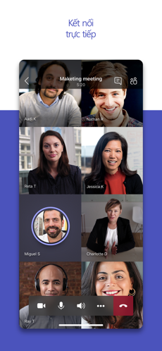 Screenshots Microsoft Teams - Ứng dụng họp trực tuyến, trò chuyện miễn phí