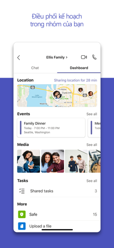 Screenshots Microsoft Teams - Ứng dụng họp trực tuyến, trò chuyện miễn phí