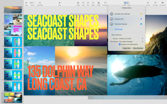 Screenshots Apple Keynote -  Phần mềm thuyết trình, tạo Slide chuyên nghiệp