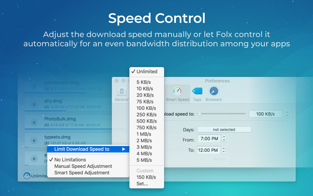 Screenshots Folx pro for mac - Phần mềm hỗ trợ download cho Mac tốt nhất