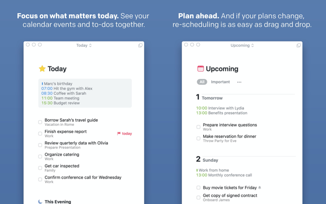 Screenshots Things 3 for Mac - Phần mềm ghi chú, quản lý công việc trên Mac