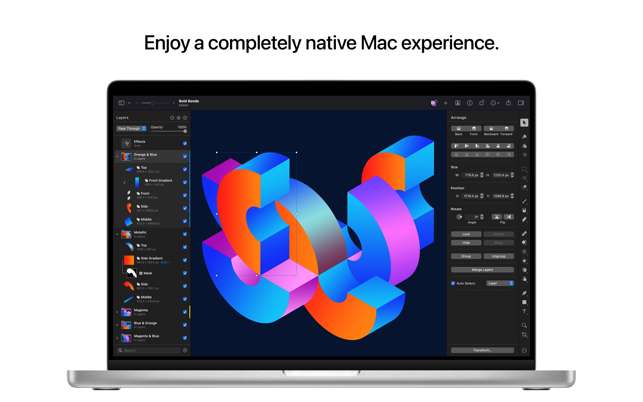 Screenshots Pixelmator Pro - Phần mềm chỉnh sửa ảnh cho Mac mạnh mẽ, chuyên nghiệp