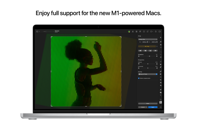 Screenshots Pixelmator Pro - Phần mềm chỉnh sửa ảnh cho Mac mạnh mẽ, chuyên nghiệp