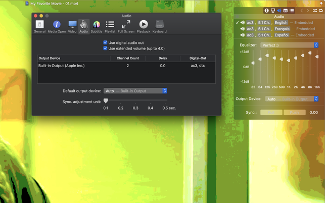 Screenshots Movist - Phần mềm nghe nhạc, xem video trên Mac chất lượng cao