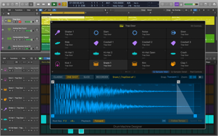 Screenshots Logic Pro X - Phần mềm biên tập và chỉnh sửa âm thanh của Apple