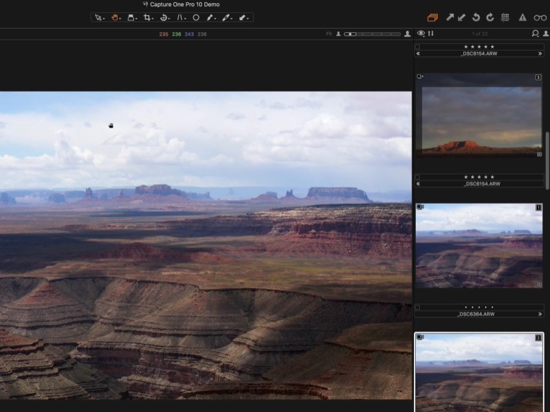Screenshots Capture One Pro For Mac - Phần mềm chỉnh sửa ảnh chuyên nghiệp