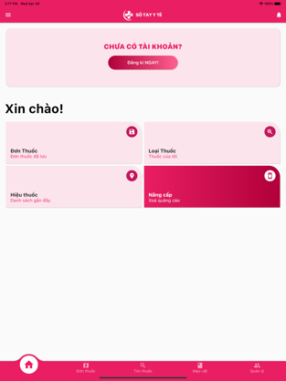 Screenshots Ứng dụng sổ tay Y tế: tra cứu và quản lý thông tin đơn thuốc của bạn