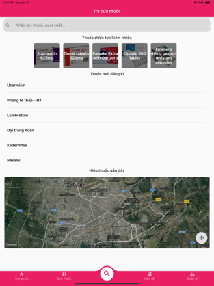 Screenshots Ứng dụng sổ tay Y tế: tra cứu và quản lý thông tin đơn thuốc của bạn