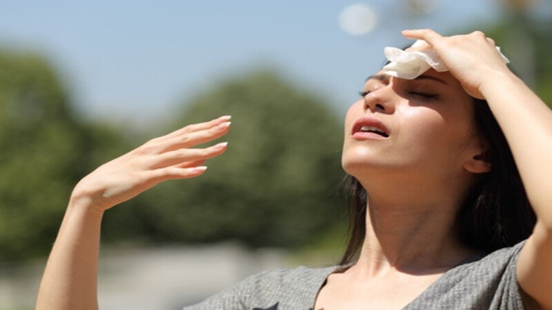 Kiệt sức do nhiệt có thể khiến bạn chóng mặt