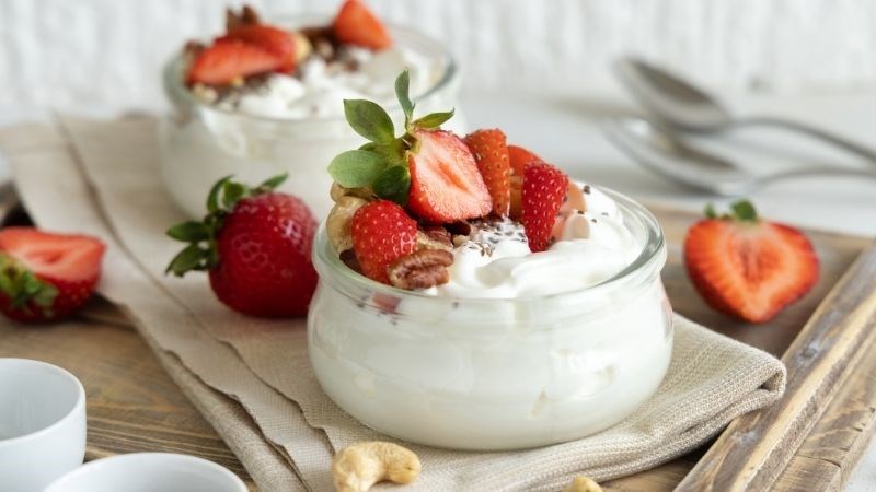Sữa chua chứa probiotic là lợi khuẩn giúp cải thiện lượng đường trong máu