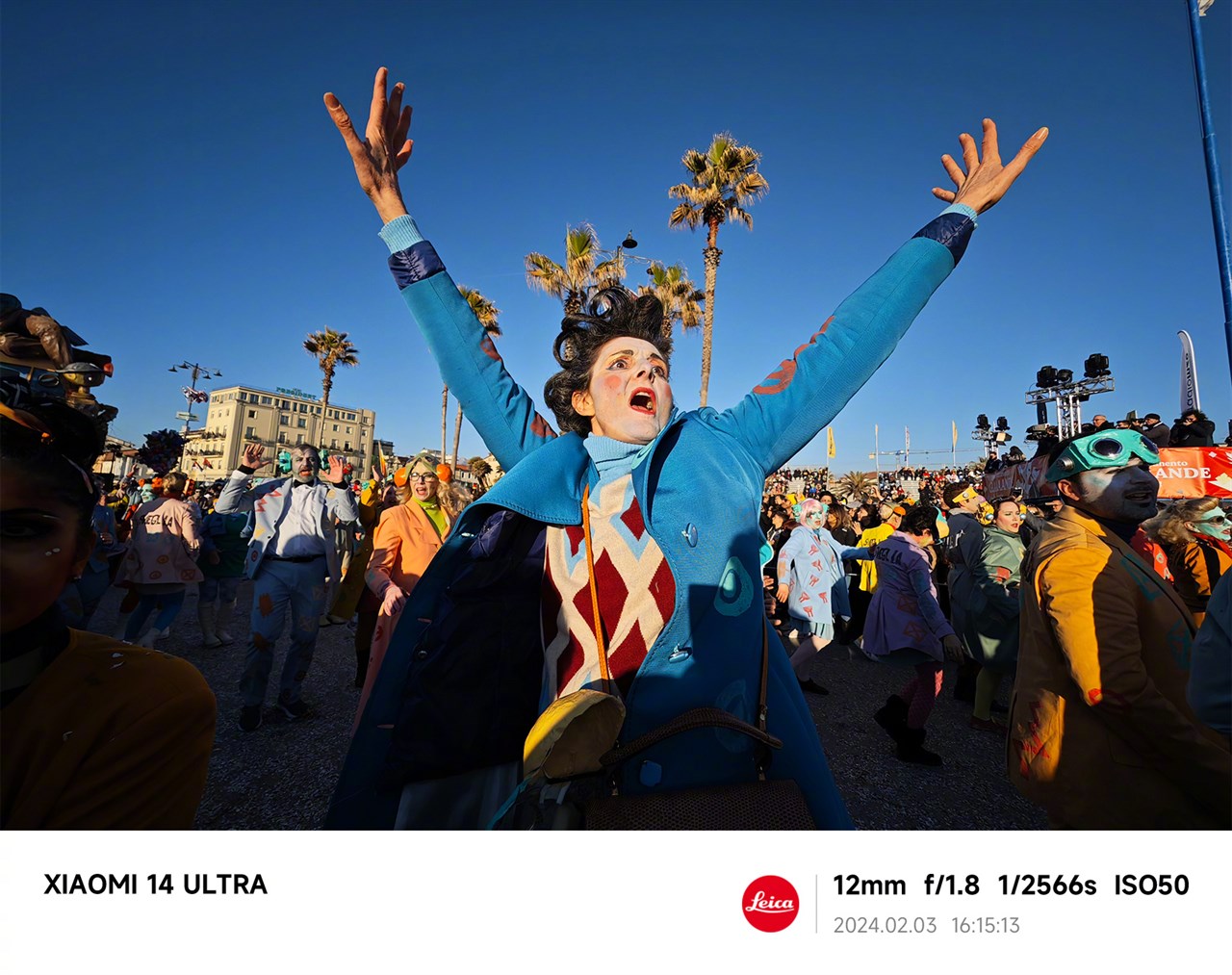 Ảnh chụp từ camera với tiêu cự 12 mm của Xiaomi 14 Ultra