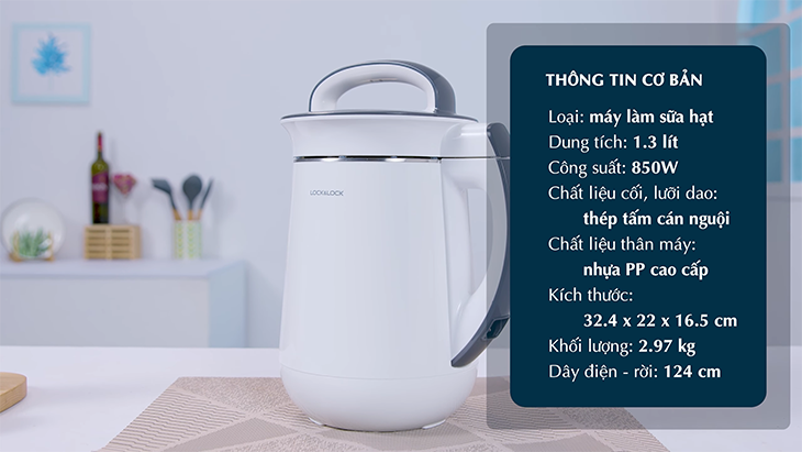 Máy làm sữa hạt Lock&Lock EJS226