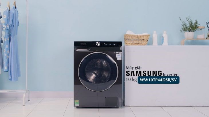 Máy giặt Samsung Inverter 10 kg WW10TP44DSB/SV