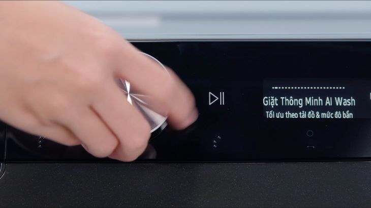 Máy giặt Samsung Inverter 10 kg WW10TP44DSB/SV - AI Wash