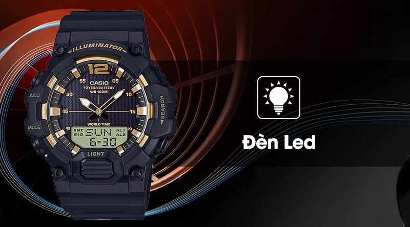 Đồng hồ hỗ trợ xem giờ v&agrave;o ban đ&ecirc;m