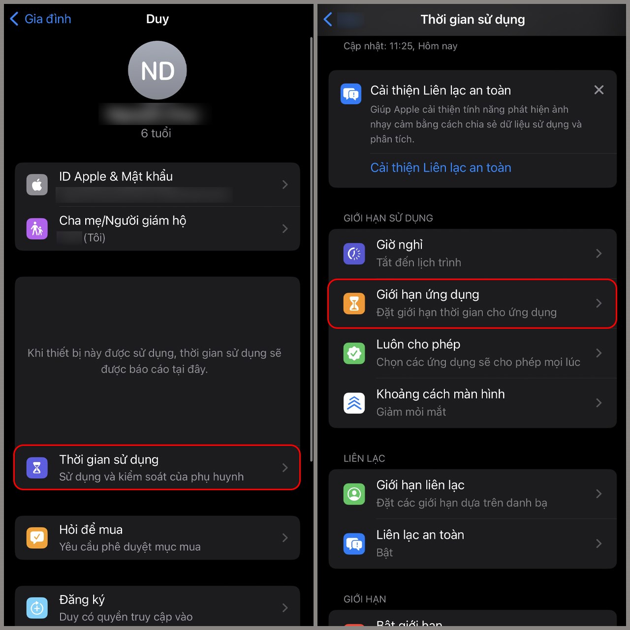 Cách tạo ID Apple cho trẻ em