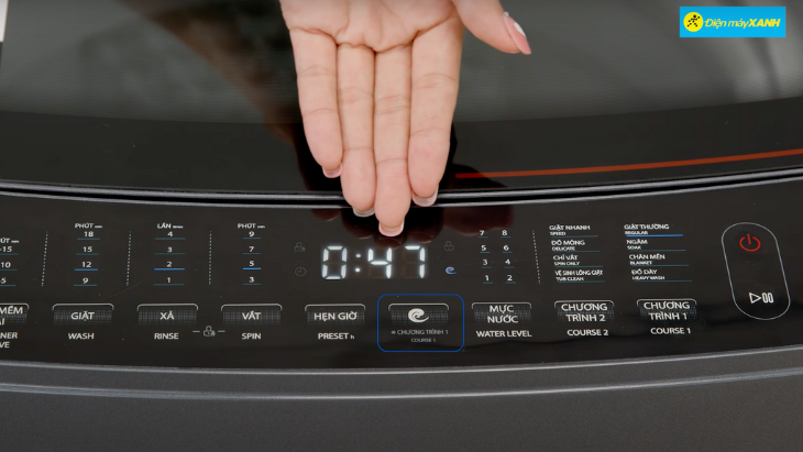 Máy giặt Toshiba Inverter 12 kg AW-DUM1300KV(MG) - Thời gian giặt Máy giặt Toshiba Inverter 12 kg AW-DUM1300KV(MG) được trang bị công nghệ giặt siêu sóng Greatwaves độc quyền