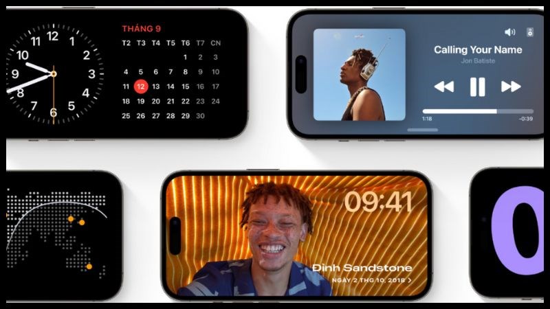 Hiển thị th&ocirc;ng minh Standby gi&uacute;p bạn xem nhanh thời gian, lịch, ảnh, nhạc