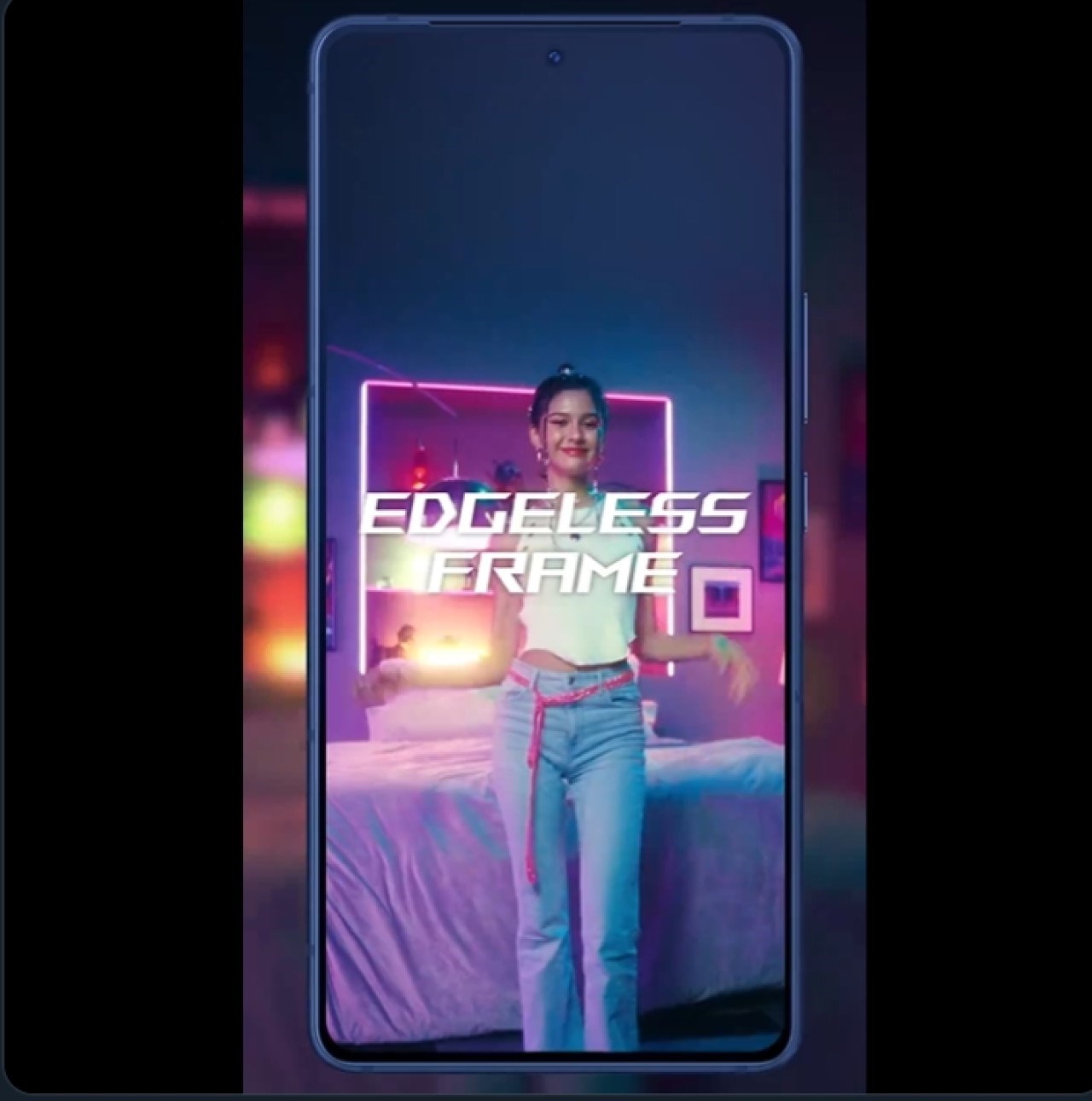 Chiếc ASUS ROG Phone 8 được trang bị màn hình với phần viền rất mỏng Chiếc ASUS ROG Phone 8 được trang bị màn hình với phần viền rất mỏng