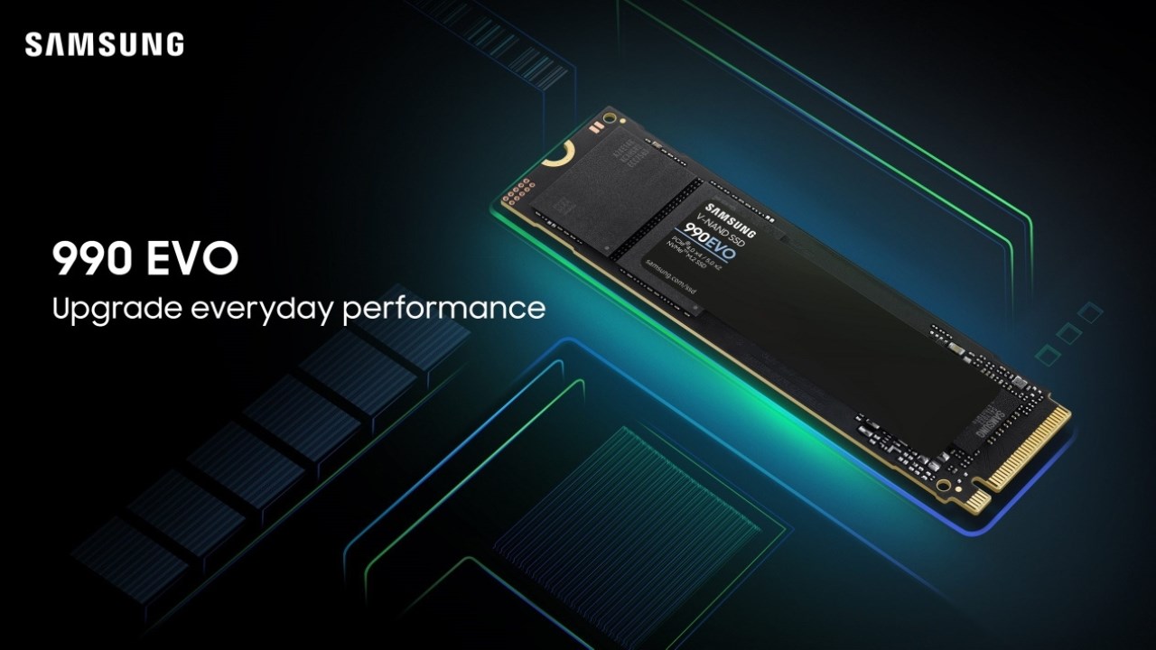 Samsung mới đây đã ra mắt ổ cứng SSD 990 EVO với nhiều cải tiến đáng chú ý