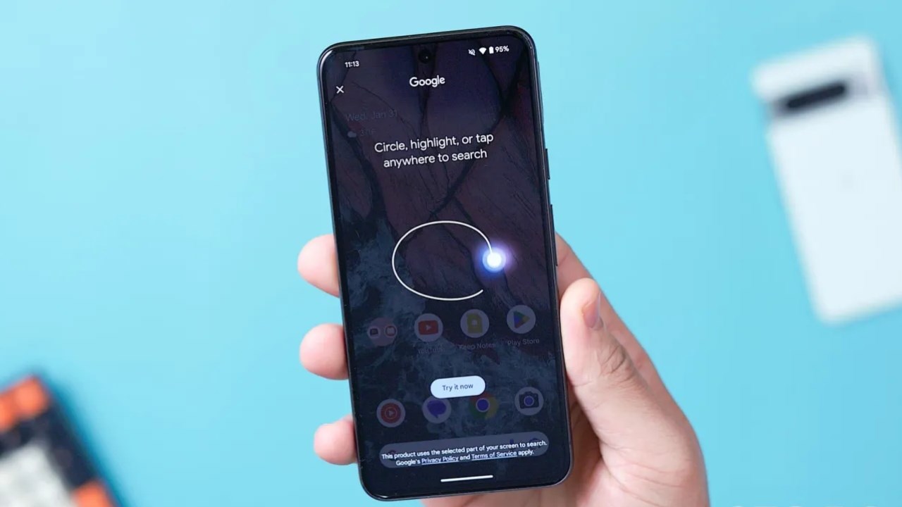 Điện thoại Pixel 8 và Pixel 8 Pro đã có tính năng Circle to Search