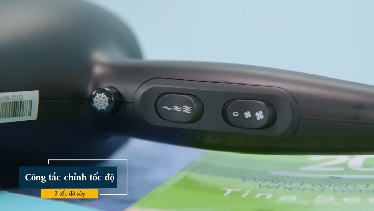 Máy sấy tóc BlueStone HDB-1863 - Công tắc điều chỉnh Công tắc điều chỉnh tốc độ sấy