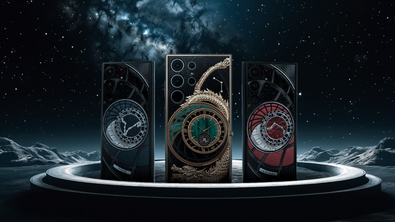 Ngoài ra Caviar còn thiết kế các mẫu Galaxy S24 Ultra kết hợp các cung hoàng đạo