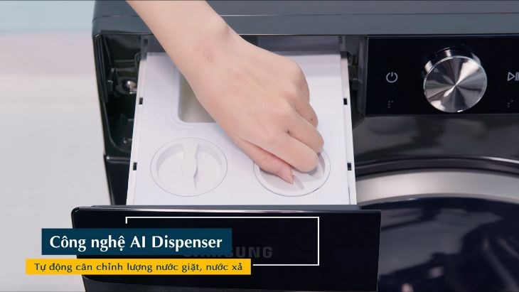 Máy giặt Samsung Inverter 10 kg WW10TP44DSB/SV - AI Dispenser