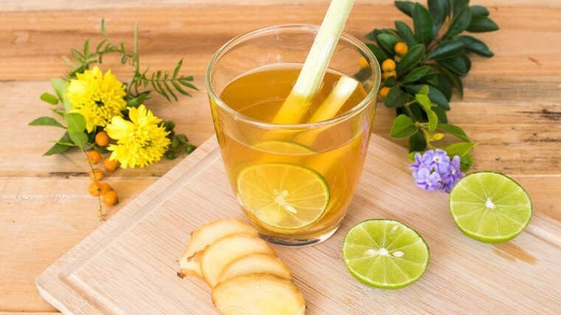 Nước chanh sả gừng tốt nhưng không nên dùng thường xuyên Nước chanh sả gừng tốt nhưng không nên dùng thường xuyên
