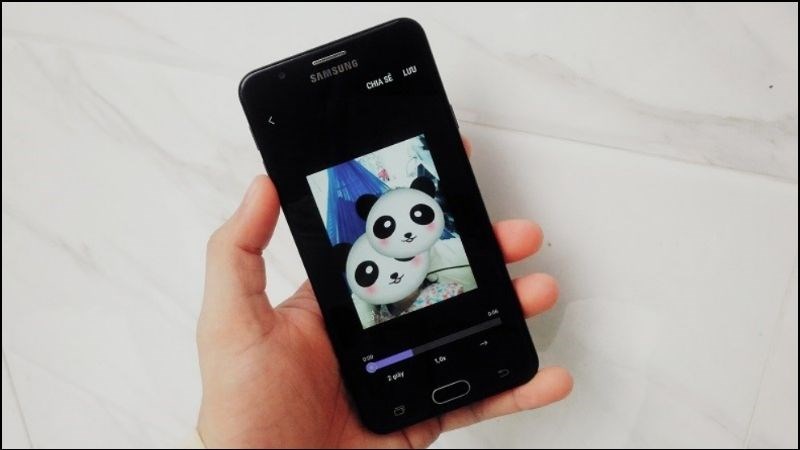 Người d&ugrave;ng c&oacute; thể tạo c&aacute;c tệp GIF từ h&igrave;nh ảnh c&oacute; sẵn trong điện thoại