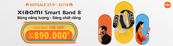 Nhanh tay đặt hàng Xiaomi Band 8 để nhận khuyến mãi khủng tại TGDĐ