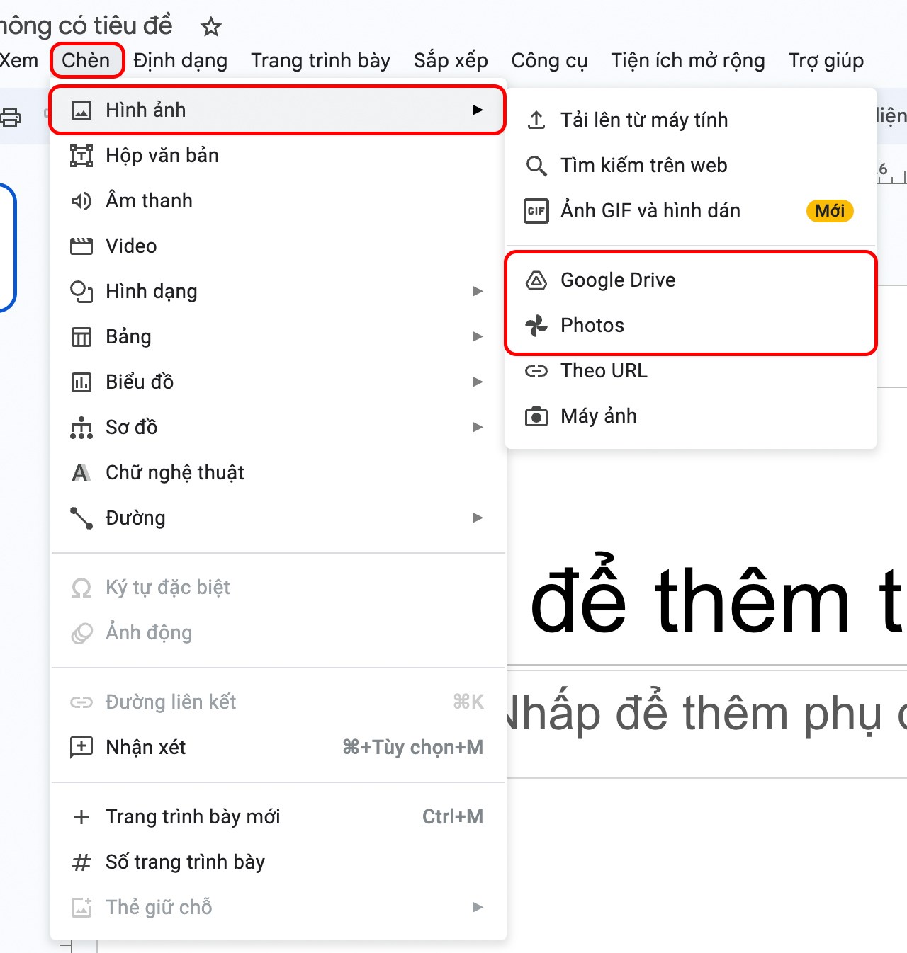 Cách chèn ảnh và ảnh GIF vào Google Slides chỉ với vài bước dễ dàng